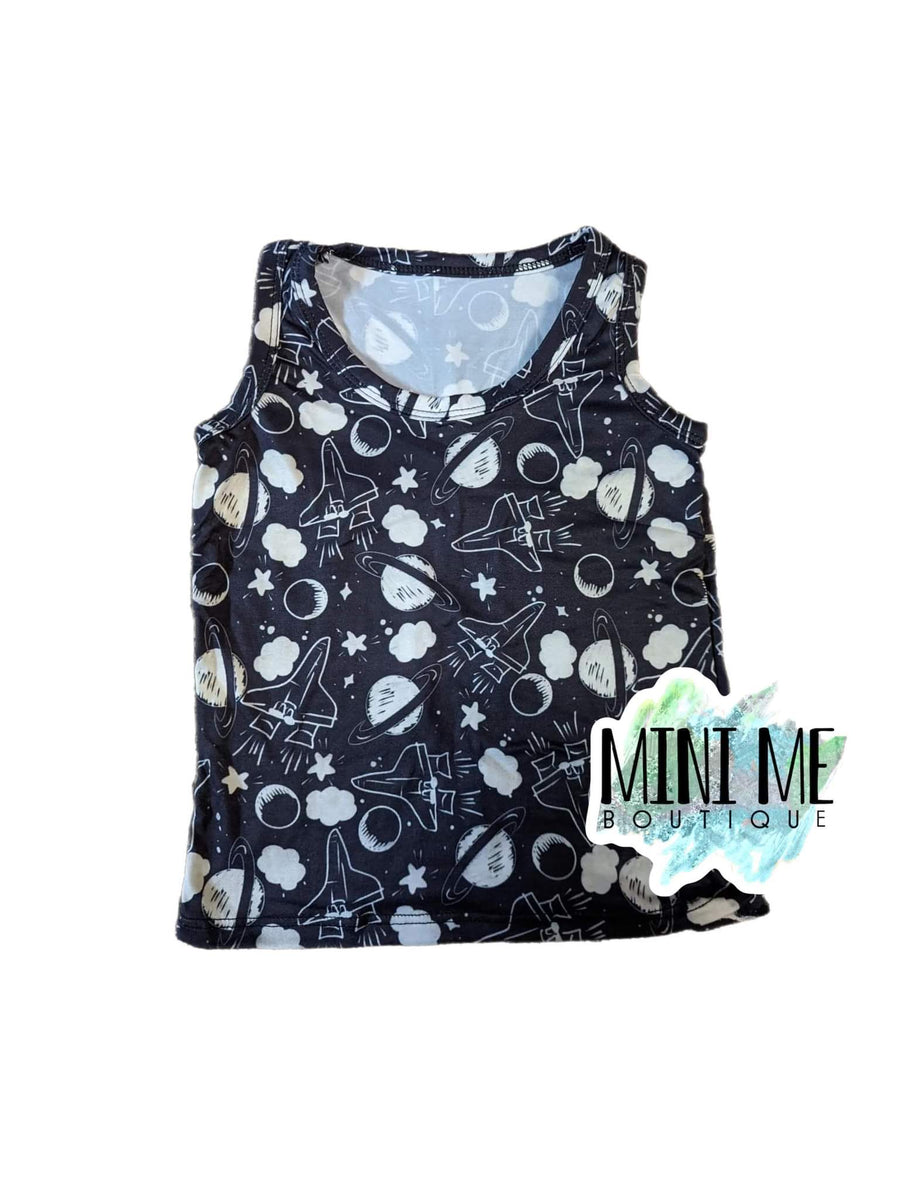 Out Of This World Tank Top 12M to 6T Mini Me Boutique