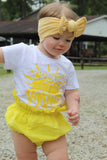 Yellow Bloomers 3M, 6M, 5T