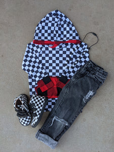 Plaid Checkered Hoodie #2