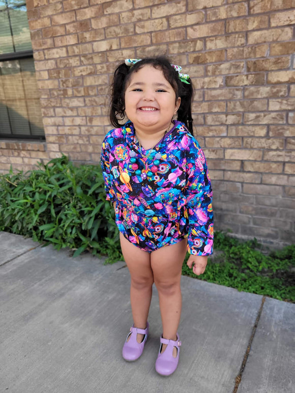 Out Of This World Sweater Romper 2T, 3T
