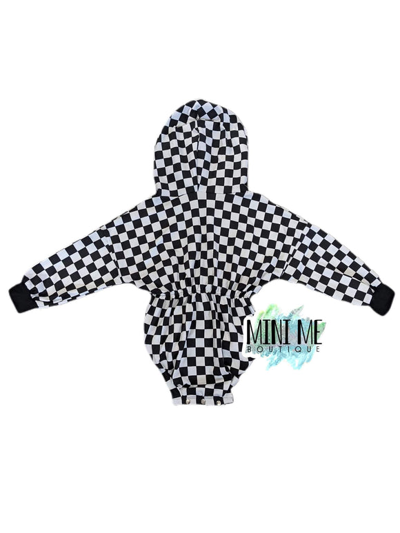 Checkered Sweater Romper 18M to 5T