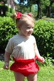 Red Bloomers 3M, 2T, 5T